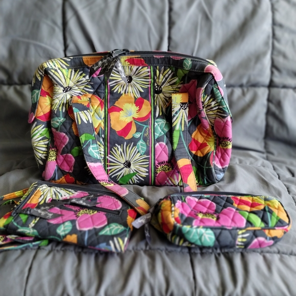 Vera Bradley 3 Piece Purse Set - Picture 2 of 5